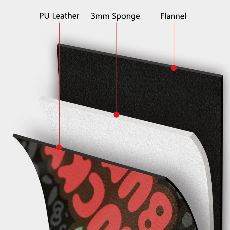 Uus Pu-nahast autoistme kate Kid Cartoon autoistme seljakaitse lastele Beebi hoiutasku kulumiskindel löögivastane matt