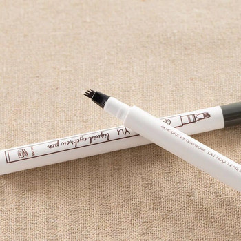 Водоустойчив молив за вежди с четка Дълготрайна естествена писалка за вежди за жени Beauty Makeup Молив за оцветяване на вежди Козметични инструменти