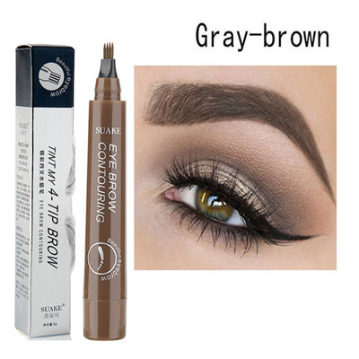 Vodootporna olovka za obrve s četkicom Dugotrajna prirodna olovka za obrve za žene Ljepota Šminka Olovka za bojenje obrva Kozmetički alati