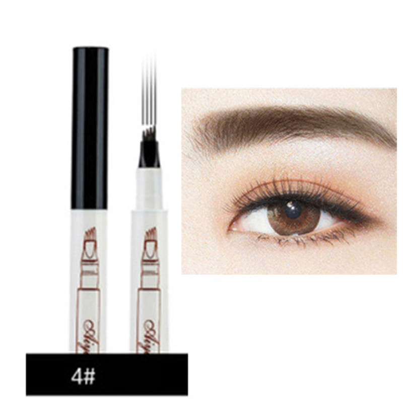 Vodootporna olovka za obrve s četkicom Dugotrajna prirodna olovka za obrve za žene Ljepota Šminka Olovka za bojenje obrva Kozmetički alati