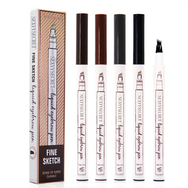 Vodootporna olovka za obrve s četkicom Dugotrajna prirodna olovka za obrve za žene Ljepota Šminka Olovka za bojenje obrva Kozmetički alati