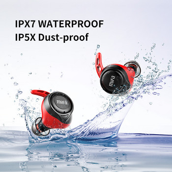 mifa X11 TWS Ture Wireless Earbuds apt-X bluetooth 5.0 слушалка IPX7 Водоустойчив CVC 8.0 намаляване на шума 100H Време за игра