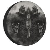 Gungnir Spear Of Odin navlaka za gume za Jeep Mitsubishi Pajero Viking Wolf SUV RV kamper Štitnici kotača automobila 14" 15" 16" 17" inča