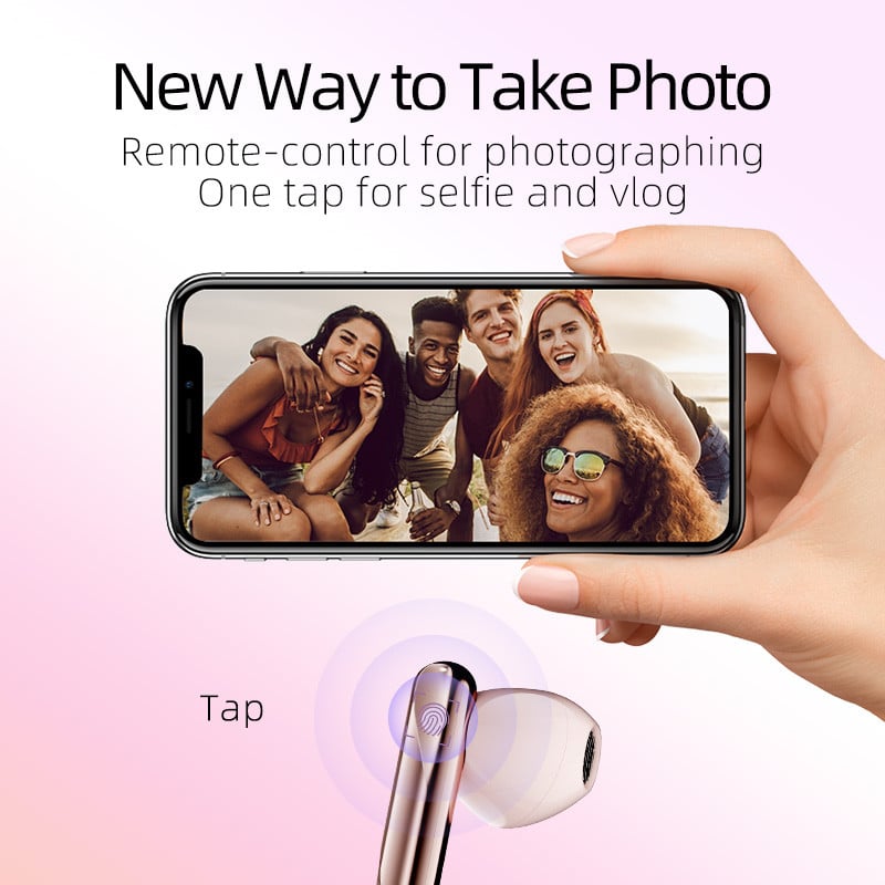 ΝΕΑ Ακουστικά QCY T21 FairyBuds Ακουστικά Bluetooth 5.3 Ακουστικά 68ms χαμηλής καθυστέρησης Ακουστικά με ένα πάτημα για φωτογραφία Συσκευασία δώρου TWS Earbud