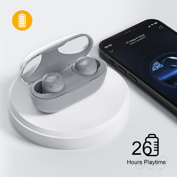 QCY T17S Bluetooth слушалка aptX Qualcomm Bluetooth5.2 TWS Безжични слушалки Гласов асистент Сензорно управление Слушалки Поддържа приложение