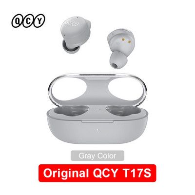 QCY T17S Bluetooth Earphone aptX Qualcomm Bluetooth5.2 TWS Wireless Earbuds Voice Assistant Touch Control Headphones App Support