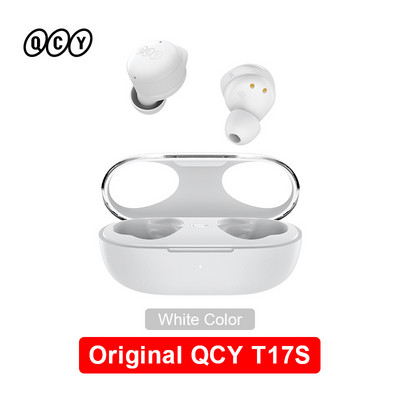 QCY T17S Bluetooth Earphone aptX Qualcomm Bluetooth5.2 TWS Wireless Earbuds Voice Assistant Touch Control Headphones App Support