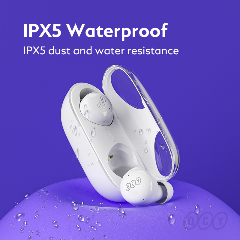 Căști Bluetooth QCY T17S aptX Qualcomm Bluetooth5.2 TWS Căști fără fir Asistent vocal Căști cu control tactil Aplicație de suport