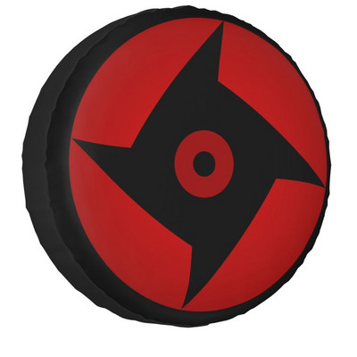 Proto Mangekyou Sharingan pótgumi burkolat Jeep Honda Hokage Ninja SUV RV pótkocsi kerékvédők 14" 15" 16" 17" hüvelyk