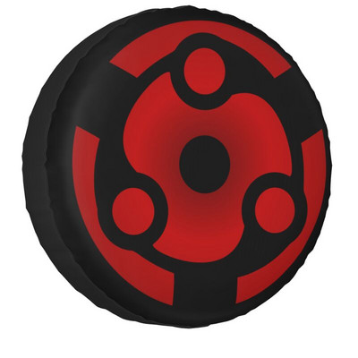 Proto Mangekyou Sharingan pótgumi burkolat Jeep Honda Hokage Ninja SUV RV pótkocsi kerékvédők 14" 15" 16" 17" hüvelyk