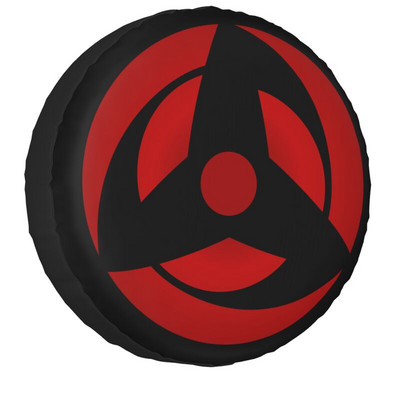 Proto Mangekyou Sharingan pótgumi burkolat Jeep Honda Hokage Ninja SUV RV pótkocsi kerékvédők 14" 15" 16" 17" hüvelyk