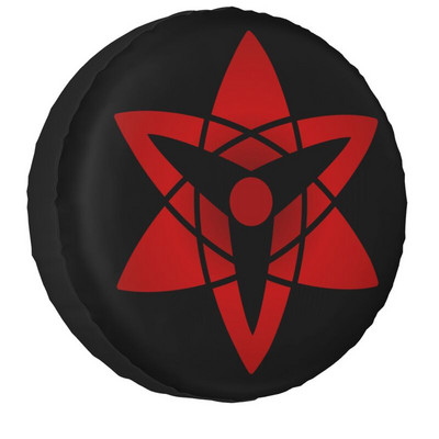 Proto Mangekyou Sharingan pótgumi burkolat Jeep Honda Hokage Ninja SUV RV pótkocsi kerékvédők 14" 15" 16" 17" hüvelyk