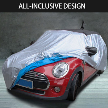 Κάλυμμα αυτοκινήτου για Mini Cooper R55 R56 R60 F55 F56 F60 Θήκη προστασίας εξωτερικού χώρου Εξωτερική θήκη αντιηλιακής προστασίας από την υπεριώδη ακτινοβολία βροχής Αξεσουάρ σκίαστρου χιονιού