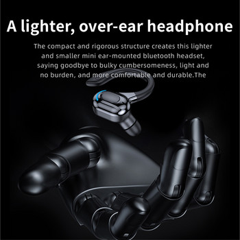 Tws Audifonos Ασύρματα ακουστικά Bluetooth Μείωση θορύβου Στερεοφωνικά Ακουστικά με γάντζο Αθλητικά Θήκη παιχνιδιών ακουστικών Fone De Ouvido Sem Fio