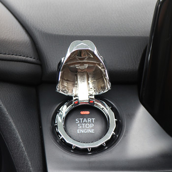 Personality Bully Dog Αυτοκίνητο Εσωτερικό Κινητήρα Κουμπί ανάφλεξης Start Stop Προστατευτικό κάλυμμα Διακόσμηση Αυτοκόλλητο Αξεσουάρ εσωτερικού αυτοκινήτου