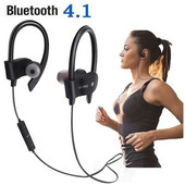 Căști Bluetooth fără fir 4.1 Căști cu cască Bluetooth Căști sport fără fir Mâini libere cu microfon pentru toate telefoanele inteligente