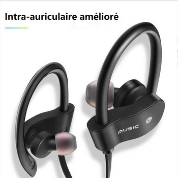 Ασύρματο ακουστικό 4.1 Bluetooth Earloop Earbuds Ακουστικά Bluetooth Ασύρματο αθλητικό ακουστικό Handsfree με μικρόφωνο για όλα τα έξυπνα τηλέφωνα