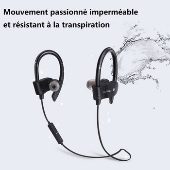 Ασύρματο ακουστικό 4.1 Bluetooth Earloop Earbuds Ακουστικά Bluetooth Ασύρματο αθλητικό ακουστικό Handsfree με μικρόφωνο για όλα τα έξυπνα τηλέφωνα