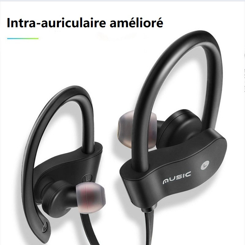 Căști Bluetooth fără fir 4.1 Căști cu cască Bluetooth Căști sport fără fir Mâini libere cu microfon pentru toate telefoanele inteligente