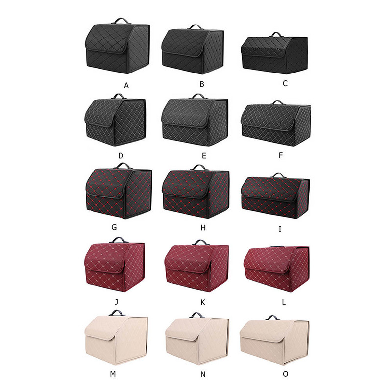 S/M/L Organizator de portbagaj de mașină de capacitate mare, cutie de urgență, cutie multifuncțională impermeabilă pentru depozitare economisește spațiu pentru depozitarea zilnică a mașinii