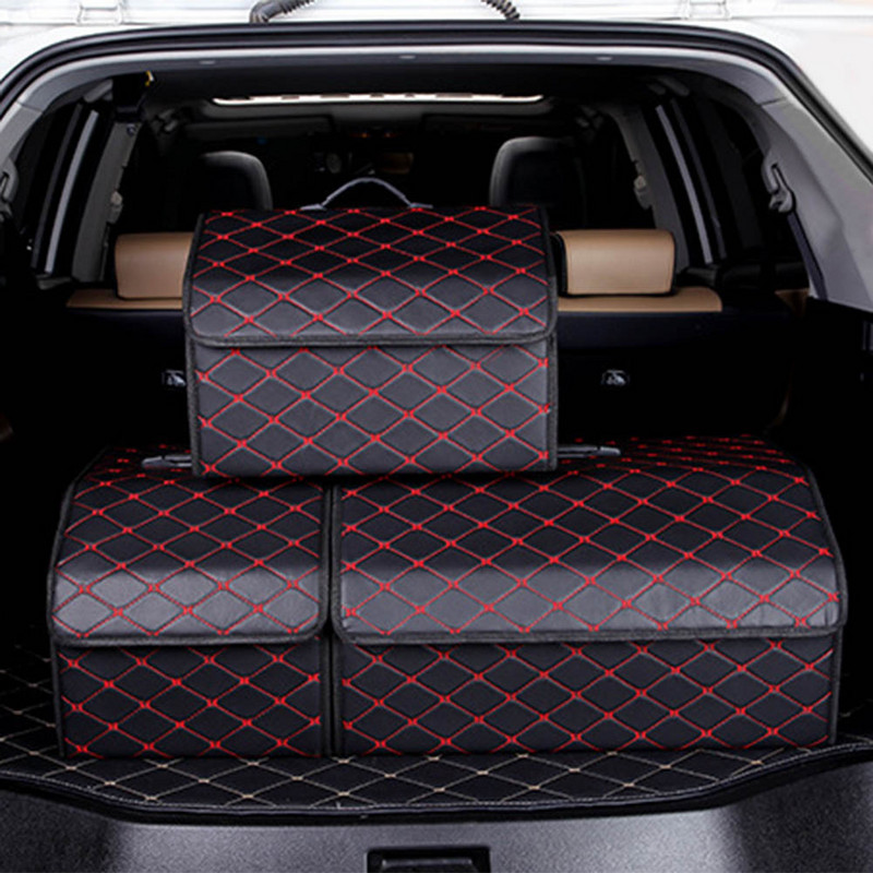 S/M/L Organizator de portbagaj de mașină de capacitate mare, cutie de urgență, cutie multifuncțională impermeabilă pentru depozitare economisește spațiu pentru depozitarea zilnică a mașinii