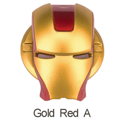 Marvel Iron Man Automašīnu piederumi Salons Dzinējs Aizdedzes Starta Apturēšanas Poga Aizsargvāka Dekorācijas Uzlīme Auto Style