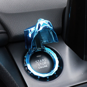 Κάλυμμα κουμπιού εκκίνησης Μπουλντόγκ αυτοκινήτου Εσωτερικό κινητήρα ανάφλεξης Κολλώδες κάλυμμα Start Stop Διακόπτης κουμπιού