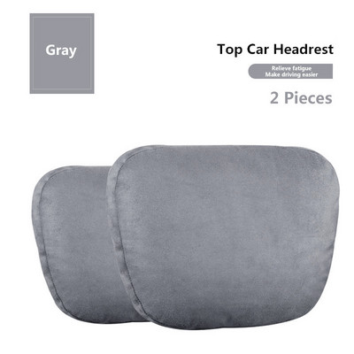 1 vnt. / 2 vnt. Automobilinės sėdynės galvos pagalvėlė kaklo atrama automobiliui juoda/ruda/smėlio spalvos automobilio kaklo pagalvė Universali automobilio galvos pagalvė 2022 m.