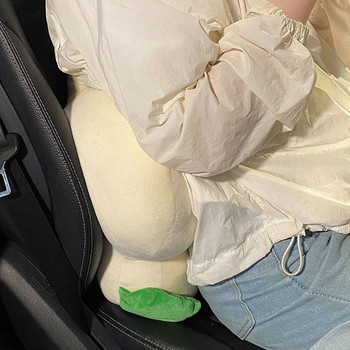 Χαριτωμένο μαξιλάρι λαιμού αυτοκινήτου Cartoon Προσκέφαλο οσφυϊκής μέσης Ταξιδιωτικό μαξιλάρι Πολλαπλής χρήσης Λούτρινη πλάτη καθίσματος Οσφυϊκή υποστήριξη για το αυτοκίνητο γραφείο στο σπίτι