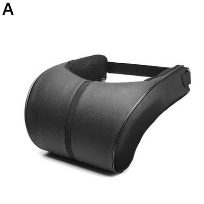 Pernă universală pentru mașină, memorie 3D, pernă pentru gât, piele PU, accesorii auto, pernă, odihnă pentru vehicul, tetieră interioară