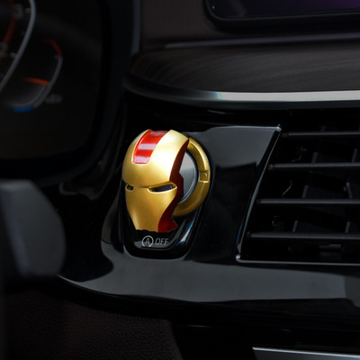 Unutrašnjost automobila paljenje motora jednim klikom Start Stop motor Tipka Zaštitna navlaka Ukrasna naljepnica Dodaci za unutrašnjost automobila