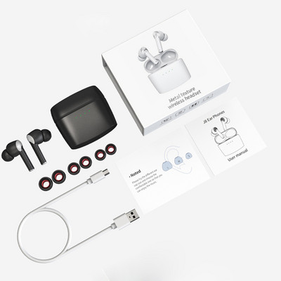 Ασύρματα ακουστικά Bluetooth 5.2 ANC Active Noise Cancelling TWS Earphones Deep Bass Earbuds 4-mic ENC Call for iPhone Android