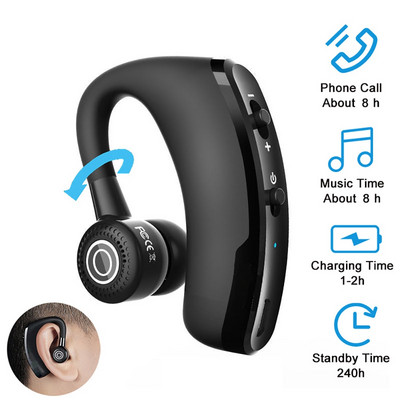 V9 Ασύρματο ακουστικό Bluetooth με μείωση θορύβου επαγγελματικών κλήσεων Ασύρματο επαγγελματικό ακουστικό Bluetooth