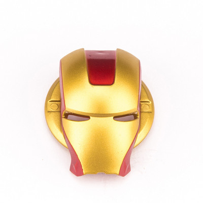 Iron Man Car Buton de pornire cu o singură atingere Capac de protecție Aprindere Motor Pornire Decorare Autocolant Accesorii pentru interiorul mașinii Modificare