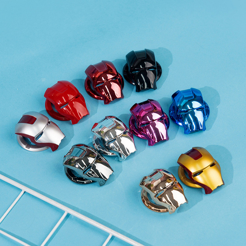 Iron Man Car Buton de pornire cu o singură atingere Capac de protecție Aprindere Motor Pornire Decorare Autocolant Accesorii pentru interiorul mașinii Modificare