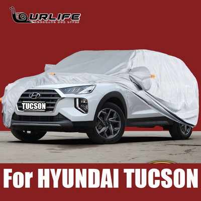 Husă completă pentru mașină pentru HYUNDAI Tucson Ploaie Îngheț Zăpadă Praf Protecție Impermeabilă Huse de protecție exterioare pentru mașină Accesorii anti UV