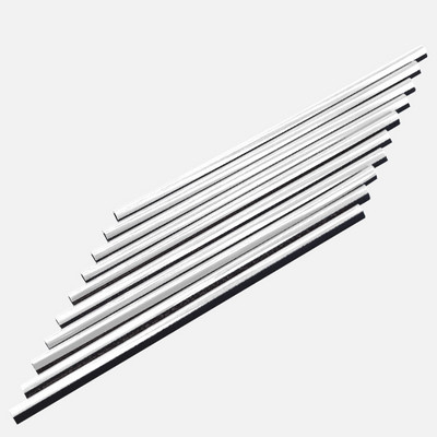 10 vnt. automobilio oro kondicionieriaus oro išleidimo angos dekoravimo šviesi juosta, oro išleidimo angos dekoravimo spaustuko juosta, spalvos juostos modifikuotos interjero detalės