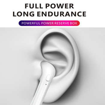 Νέα TWS ακουστικά ασύρματα Bluetooth 5.0 Αδιάβροχα αθλητικά ακουστικά Ακουστικά μείωσης θορύβου με μικρόφωνο
