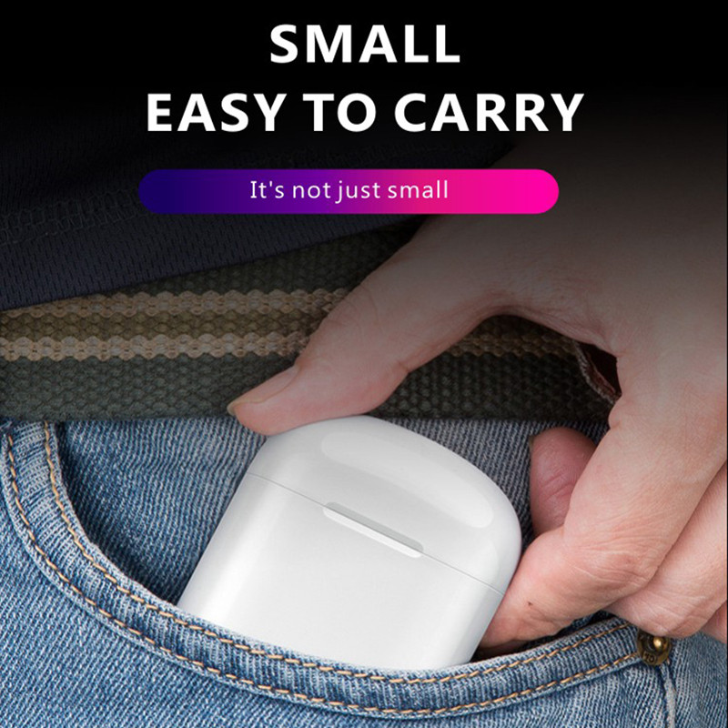 Jaunas TWS austiņas bezvadu Bluetooth 5.0 austiņas ūdensizturīgas sporta austiņas trokšņu samazināšanas austiņas ar mikrofonu