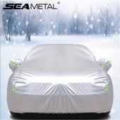 Huse exterioare pentru mașini în patru anotimpuri Huse universale în aer liber, ploaie, zăpadă, gheață Peotectors, impermeabil, rezistent la praf, umbră de soare, anti-UV, 7 dimensiuni