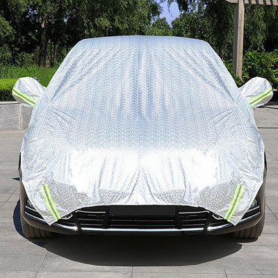 Husă universală pentru mașină Parasolar geam mașină Mașină Hatchback Suv Pe Film exterior Impermeabil rezistent la praf Rezistent la ploaie Husă pentru zăpadă pentru auto