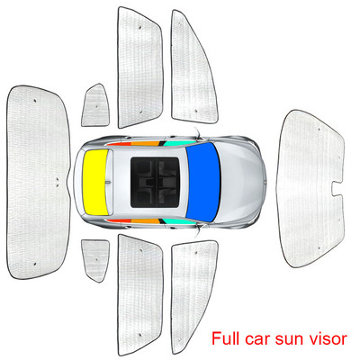 Autó első szélvédő napernyők UV védelem oldalsó ablak függöny napernyő napellenző Auto kiegészítők Geely COOLRAY 2018-2025