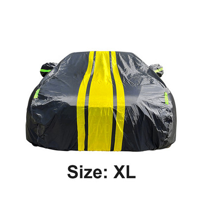 190T Plus Husa Auto Protectie Exterioara Husa Exterioara Completa pentru Zapada Parasolar Husa de Protectie Antipraf Universal Pentru Patru Sezoane