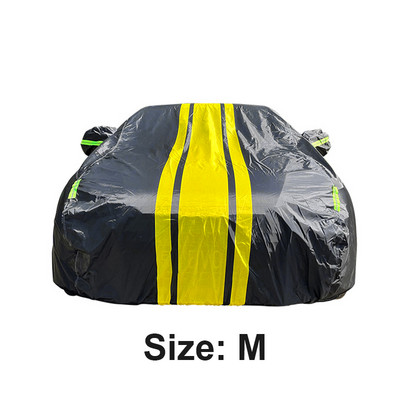 190T Plus Husa Auto Protectie Exterioara Husa Exterioara Completa pentru Zapada Parasolar Husa de Protectie Antipraf Universal Pentru Patru Sezoane