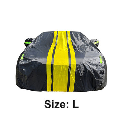 190T Plus Husa Auto Protectie Exterioara Husa Exterioara Completa pentru Zapada Parasolar Husa de Protectie Antipraf Universal Pentru Patru Sezoane