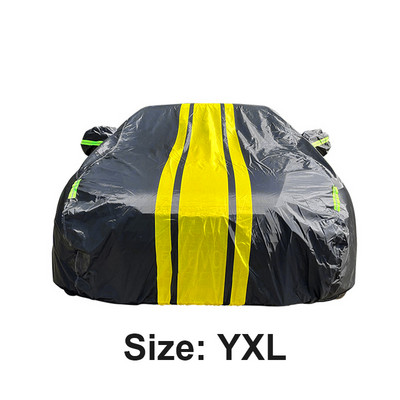 190T Plus Husa Auto Protectie Exterioara Husa Exterioara Completa pentru Zapada Parasolar Husa de Protectie Antipraf Universal Pentru Patru Sezoane