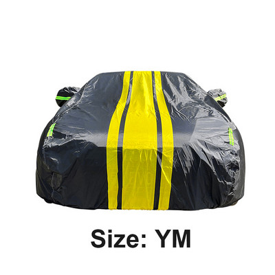 190T Plus Husa Auto Protectie Exterioara Husa Exterioara Completa pentru Zapada Parasolar Husa de Protectie Antipraf Universal Pentru Patru Sezoane