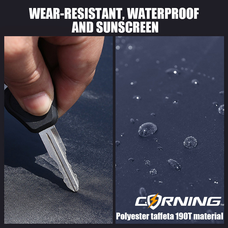 190T Plus Husa Auto Protectie Exterioara Husa Exterioara Completa pentru Zapada Parasolar Husa de Protectie Antipraf Universal Pentru Patru Sezoane