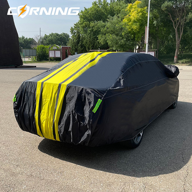 190T Plus Husa Auto Protectie Exterioara Husa Exterioara Completa pentru Zapada Parasolar Husa de Protectie Antipraf Universal Pentru Patru Sezoane