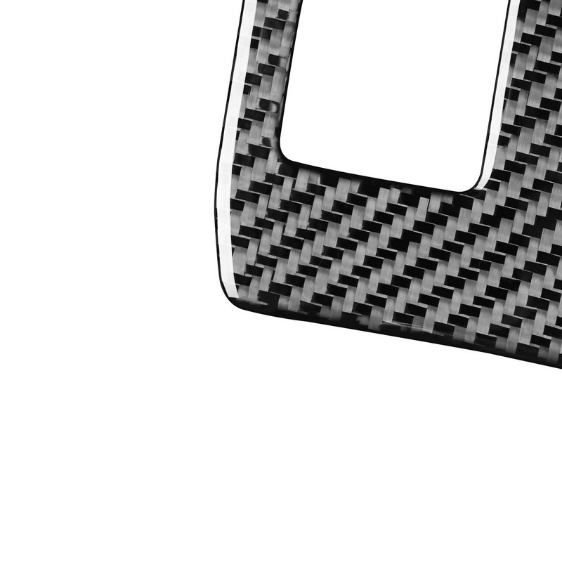 Autocolant din fibră de carbon Schimbator de viteze Capac panou suport pentru pahare de apă pentru Audi Q3 2013 -2018 Autocolant auto Accesorii de interior